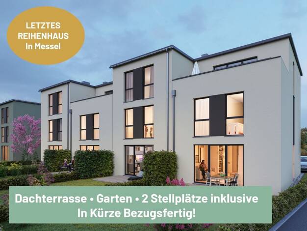 Reihenmittelhaus zum Kauf - Erstbezug provisionsfrei 569.000 € 5 Zimmer 154 m² 175 m² Grundstück frei ab 31.12.2026 Messel 64409