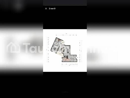 Wohnung zur Miete Tauschwohnung 970 € 3 Zimmer 93 m² 2. Geschoss Biebrich Wiesbaden 65187