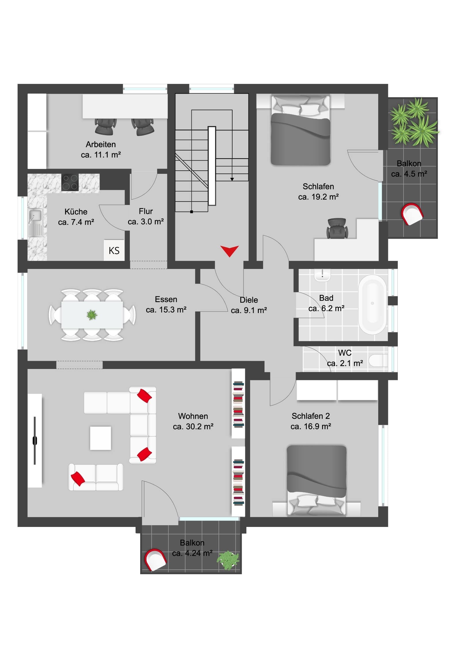 Mehrfamilienhaus zum Kauf 2.450.000 € 14 Zimmer 432,6 m²<br/>Wohnfläche 814 m²<br/>Grundstück Gräfelfing Gräfelfing 82166