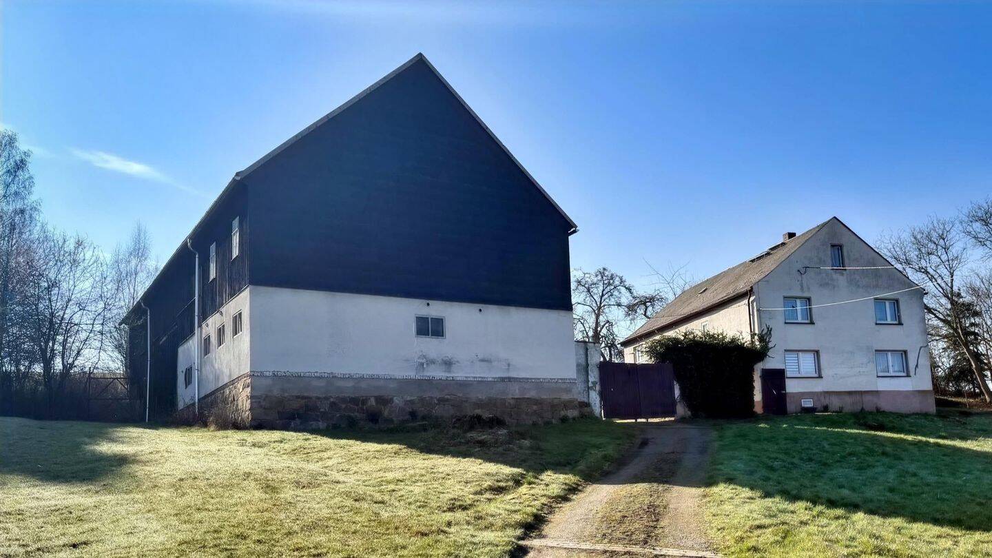 Immobilie in Claußnitz - Idyllischer Bauernhof mit viel Land - Bild 1