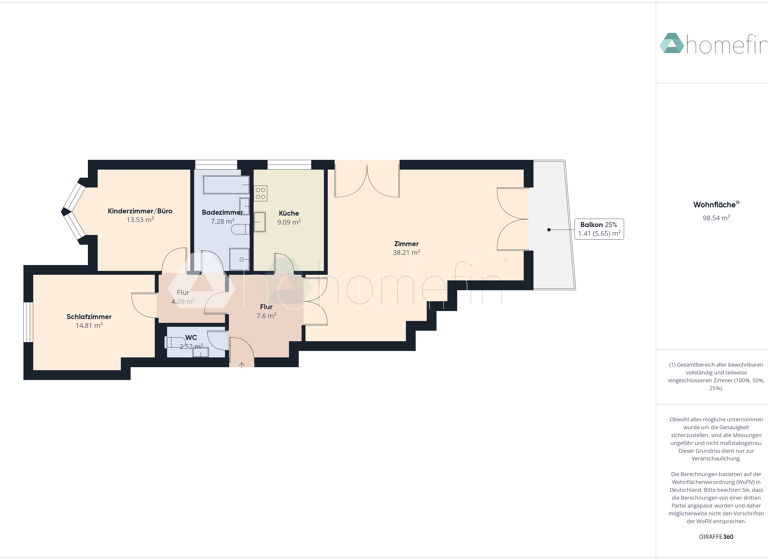 Wohnung zum Kauf 298.000 € 3 Zimmer 98,5 m²<br/>Wohnfläche 1.<br/>Geschoss Voiswinkel Odenthal 51519