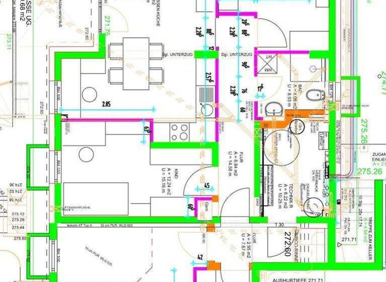 Terrassenwohnung zur Miete - Erstbezug 1.000 € 3 Zimmer 72 m² 1. Geschoss frei ab 15.05.2026 Erbstetten Burgstetten 71576