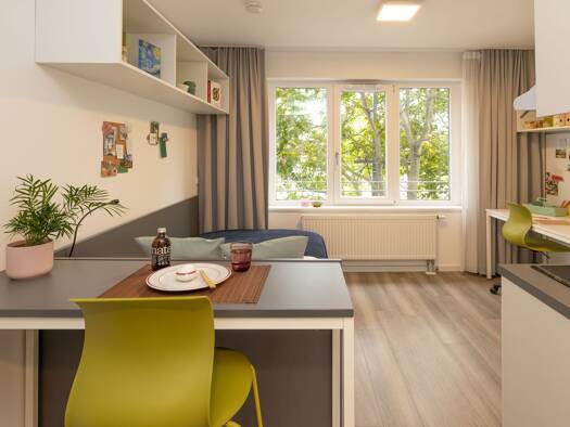 Wohnung zur Miete 914 € 1 Zimmer 18 m² frei ab sofort Mainzer Landstraße 235 Gallus Frankfurt am Main 60326