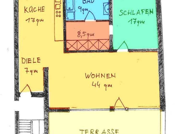 Penthouse zur Miete 690 € 2 Zimmer 130 m² 3. Geschoss Waldmünchen 93449