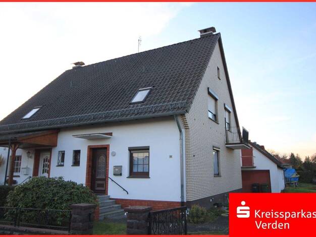 Doppelhaushälfte zum Kauf 149.000 € 4 Zimmer 93,7 m² 365 m² Grundstück Hülsen Dörverden 27313