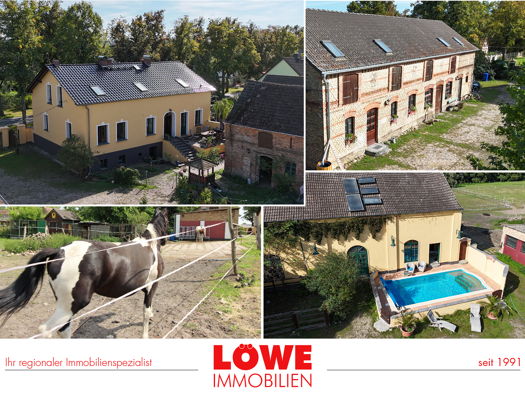 Bauernhaus zum Kauf 1.200.000 € 9 Zimmer 480 m² 8.609 m² Grundstück Siethen Ludwigsfelde 14974