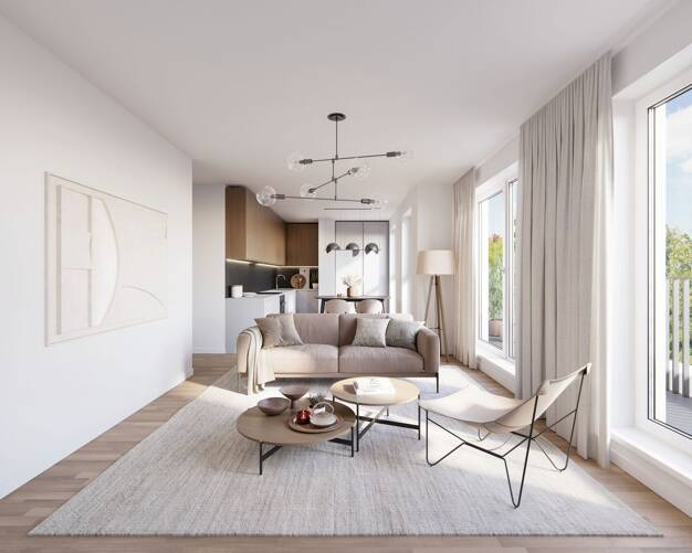 Terrassenwohnung zum Kauf - Neubau provisionsfrei 268.000 € 2 Zimmer 62 m² EG Beurig Saarburg 54439