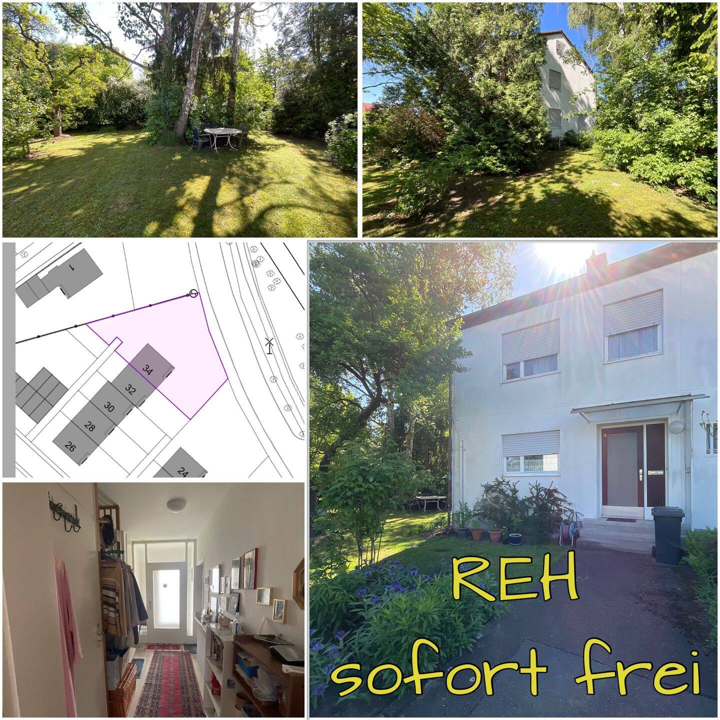 "REH in Burlafingen mit 600 m² traumhaft angelegtem Garten - sofort verfügbar!"