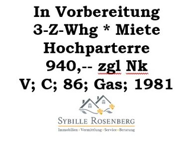 Wohnung zur Miete 940 € 3 Zimmer 83,7 m² EG Ober-Roden Rödermark 63322