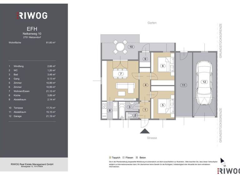 Bungalow zum Kauf 240.000 € 3 Zimmer 100,1 m² 522 m² Grundstück Matzendorf 2751