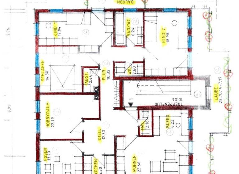 Wohnung zum Kauf 417.000 € 6,5 Zimmer 158,1 m² 2. Geschoss Dogern 79804