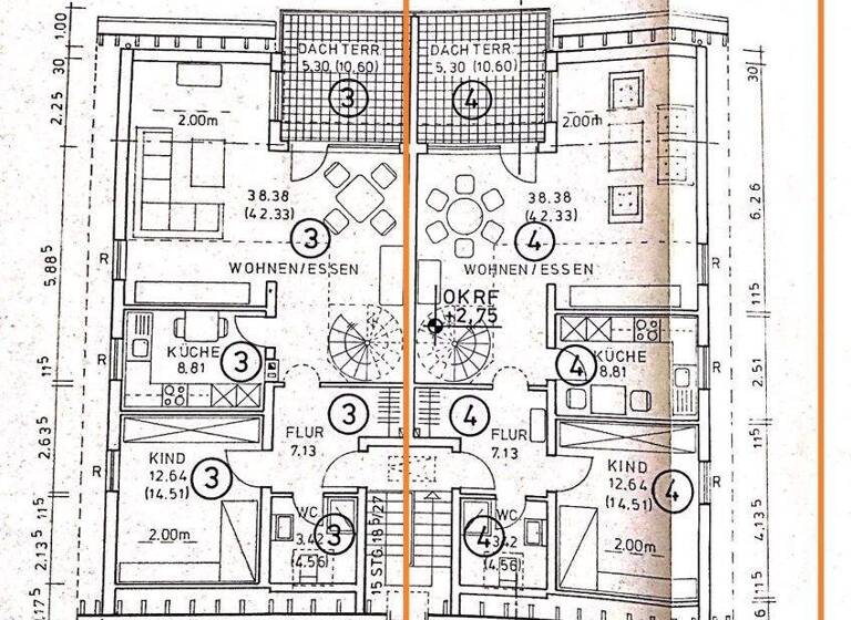 Maisonette zur Miete 1.490 € 3 Zimmer 104 m² frei ab sofort Heidesheim am Rhein / Heidenfahrt 55262