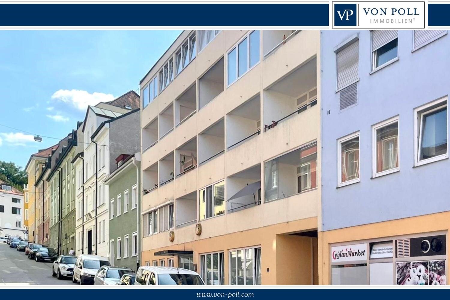 Wohnung zum Kauf 129.000 € 1 Zimmer 34 m²<br/>Wohnfläche 4.<br/>Geschoss Haidenhof Nord Passau 94032