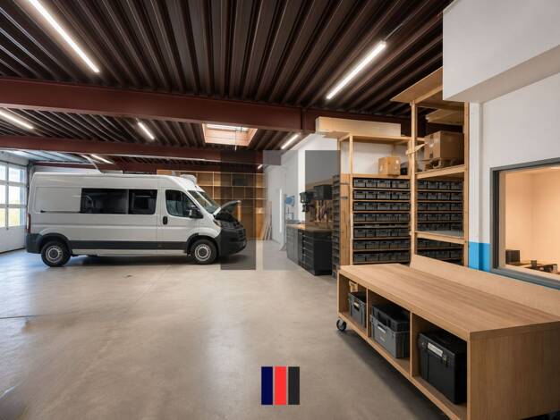 Lagerhalle zur Miete 8 € 265 m² Lagerfläche teilbar ab 265 m² Billbrook Hamburg 22113