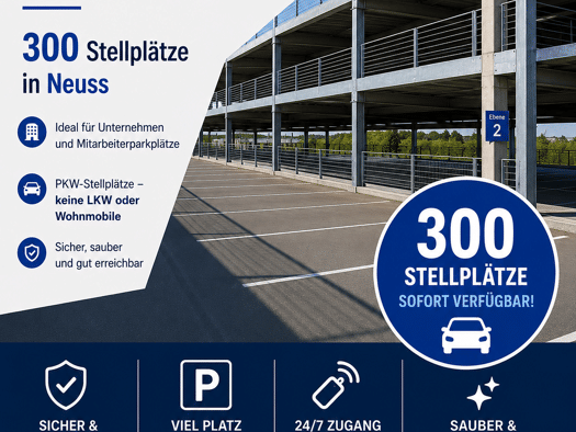 Parkhaus zur Miete provisionsfrei 60 € Hammfeld Neuss 41460