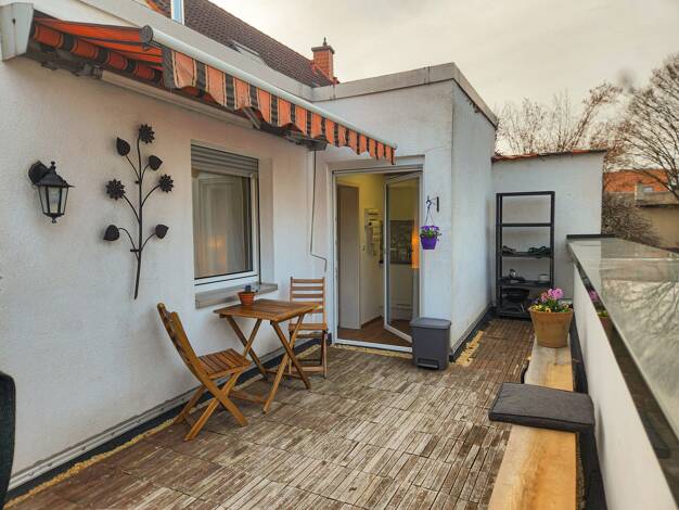 Studio zur Miete 680 € 1 Zimmer 32 m² 2. Geschoss Praunheim Frankfurt am Main 60488