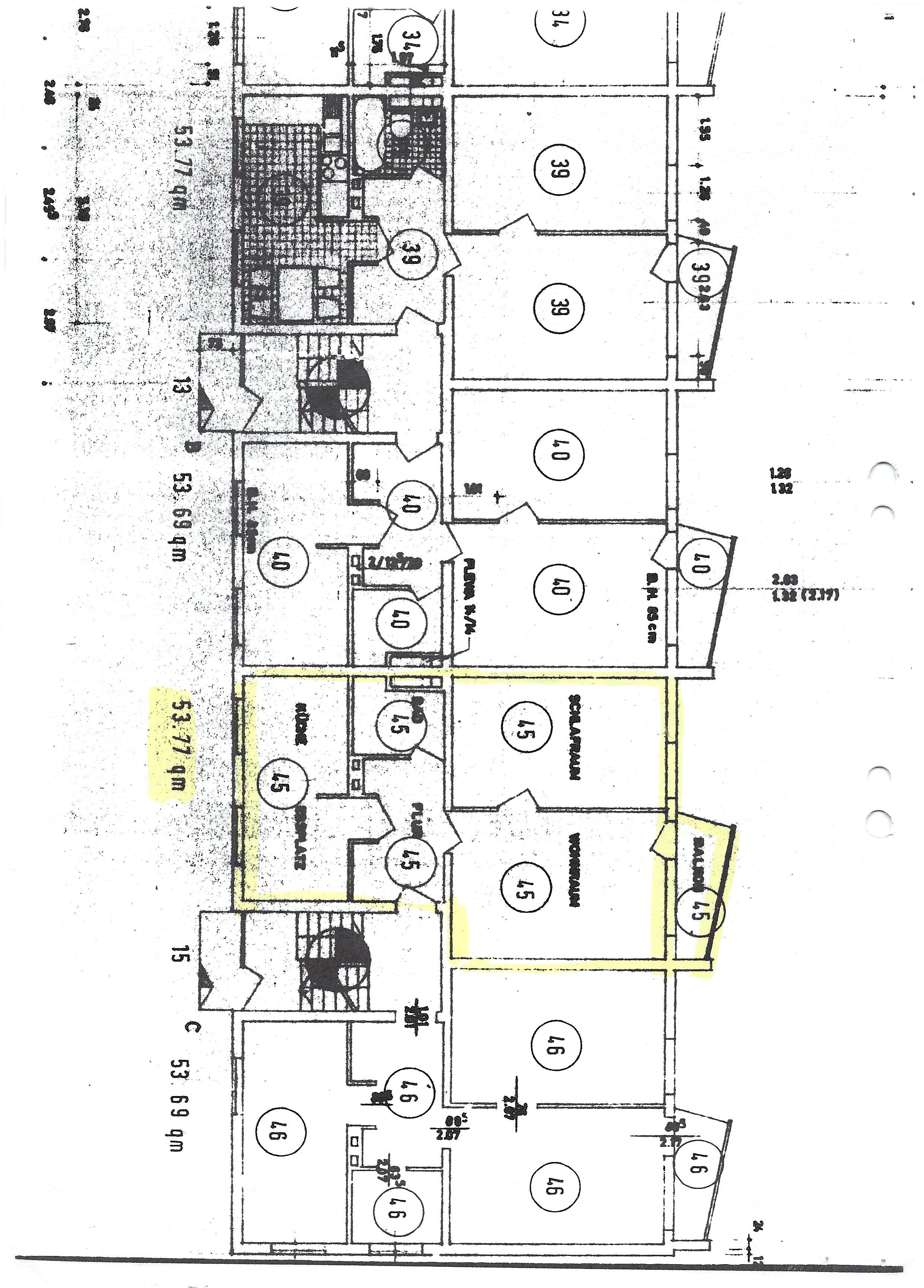 Wohnung zum Kauf 110.000 € 2 Zimmer 53,8 m²<br/>Wohnfläche 1.<br/>Geschoss Rabenberg Wolfsburg 38444