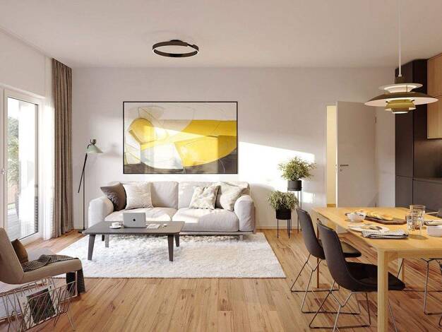 Wohnung zum Kauf - Neubau 257.450 € 1 Zimmer 42 m² 8. Geschoss Dösner Weg Zentrum-Südost Leipzig 04103