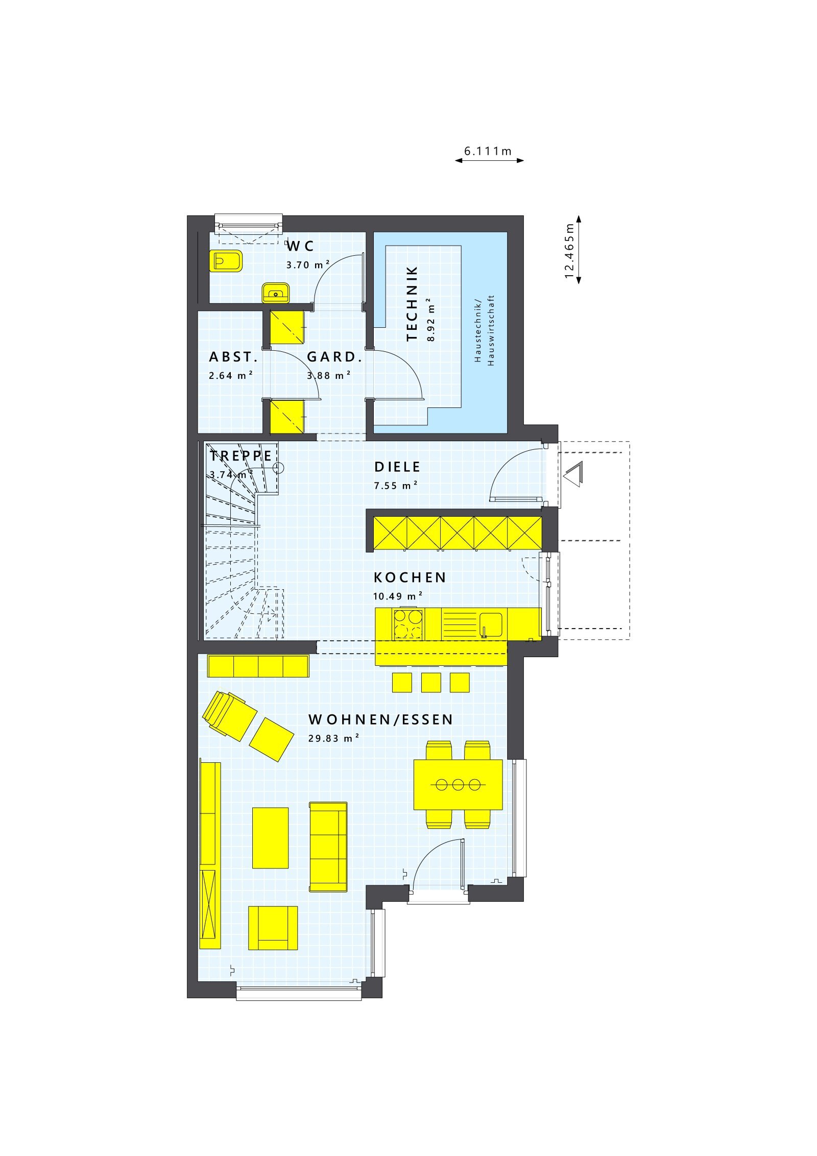 Doppelhaushälfte zum Kauf provisionsfrei 887.000 € 6 Zimmer 124 m²<br/>Wohnfläche 650 m²<br/>Grundstück Obertal ES-Obertal 73732