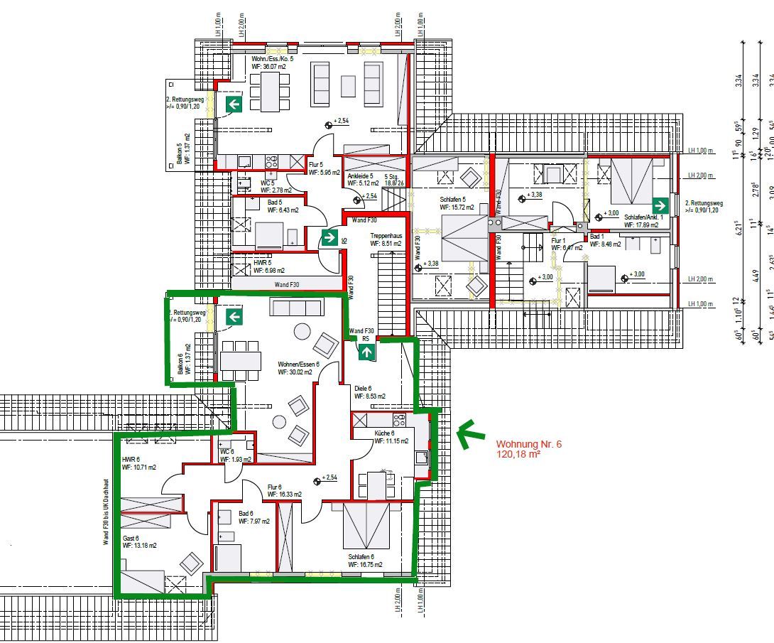 Wohnung zur Miete 700 € 3 Zimmer 120 m²<br/>Wohnfläche ab sofort<br/>Verfügbarkeit Moorstr. Mesum Feld Rheine 48432