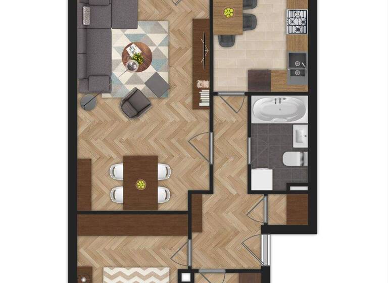 Terrassenwohnung zum Kauf 195.000 € 2,5 Zimmer 65 m² EG Neumühlen-Dietrichsdorf Kiel 24149