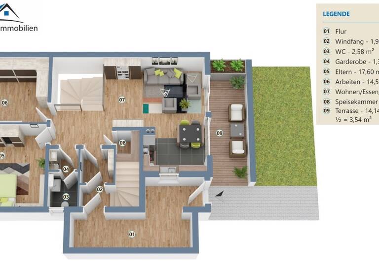 Wohnung zum Kauf 495.000 € 6 Zimmer 158 m² Dingolfing 84130