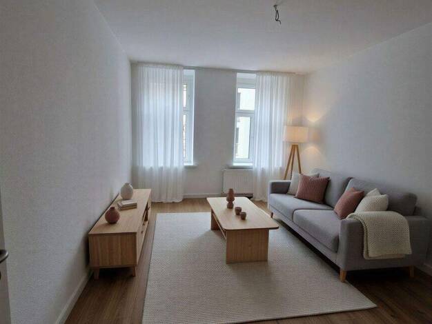 Wohnung zur Miete 749 € 2 Zimmer 55 m² 1. Geschoss Meusdorfer Straße 57 Connewitz Leipzig 04277