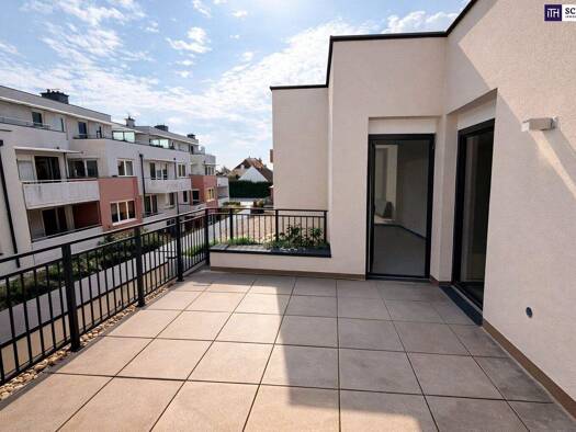 Terrassenwohnung zum Kauf - Erstbezug 355.000 € 3 Zimmer 64,5 m² 2. Geschoss Kirchenplatz Groß-Enzersdorf 2301