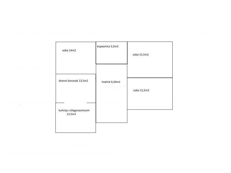 Wohnung zum Kauf 245.000 € 4 Zimmer 125 m²<br/>Wohnfläche EG<br/>Geschoss Trogir center