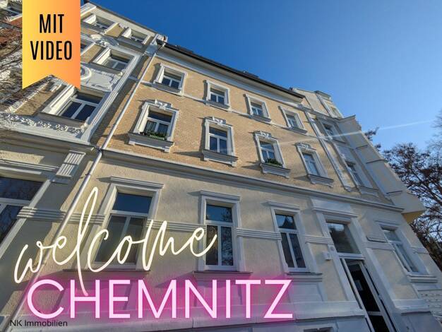 Wohnung zur Miete 265 € 2 Zimmer 50,9 m² 1. Geschoss Reineckerstraße 17 Gablenz Gablenz 09126