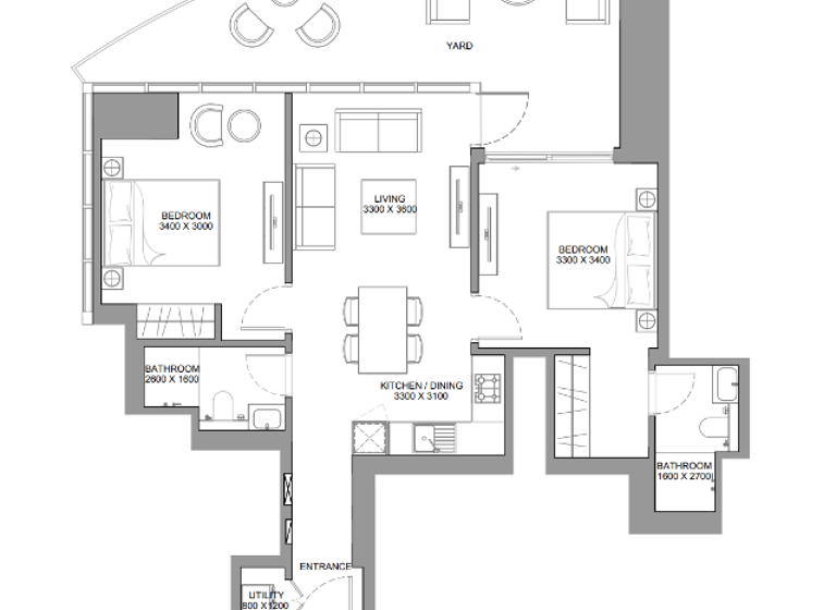Wohnung zum Kauf 659.078 € 3 Zimmer 109,6 m² Dubai