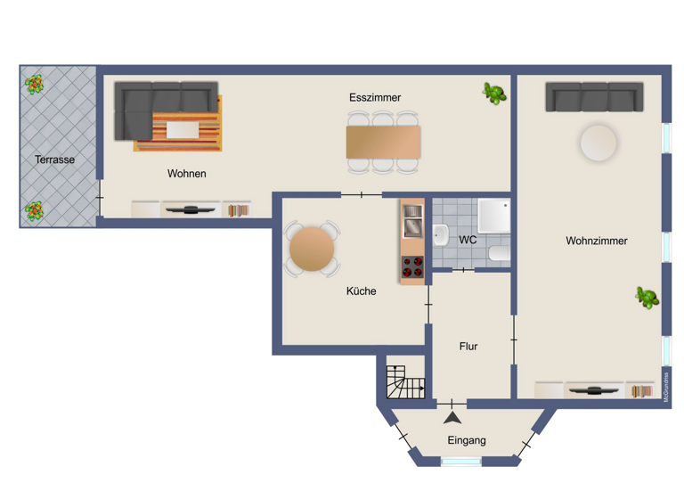 Doppelhaushälfte zum Kauf 125.000 € 5 Zimmer 100 m² 623 m² Grundstück Mittelfeld Hannover 30539