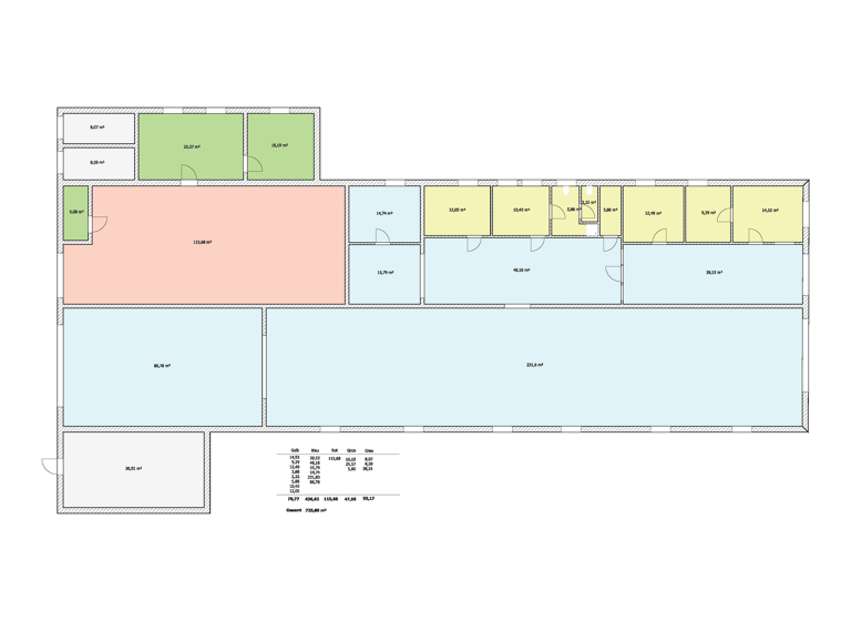 Produktionshalle zur Miete provisionsfrei 725 m² Lagerfläche teilbar ab 70 m² Am Stadtwald 56 Mühlhausen Mühlhausen/Thüringen 99974