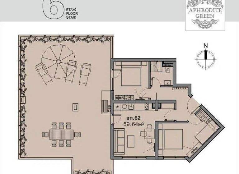 Penthouse zum Kauf provisionsfrei 175.000 € 3 Zimmer 120 m² 6. Geschoss Sunny Beach 8240