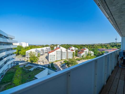 Wohnung zur Miete - Erstbezug 980 € 2 Zimmer 54,2 m² 8. Geschoss frei ab 01.09.2026 Großprüfening-Dechbetten-Königswiesen Regensburg 93051
