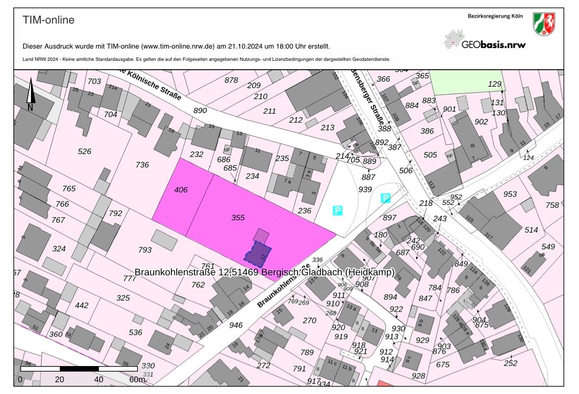 Einfamilienhaus zum Kauf 1.200.000 € 5 Zimmer 160 m²<br/>Wohnfläche 2.179 m²<br/>Grundstück ab sofort<br/>Verfügbarkeit Kippekausen Bergisch Gladbach 51427