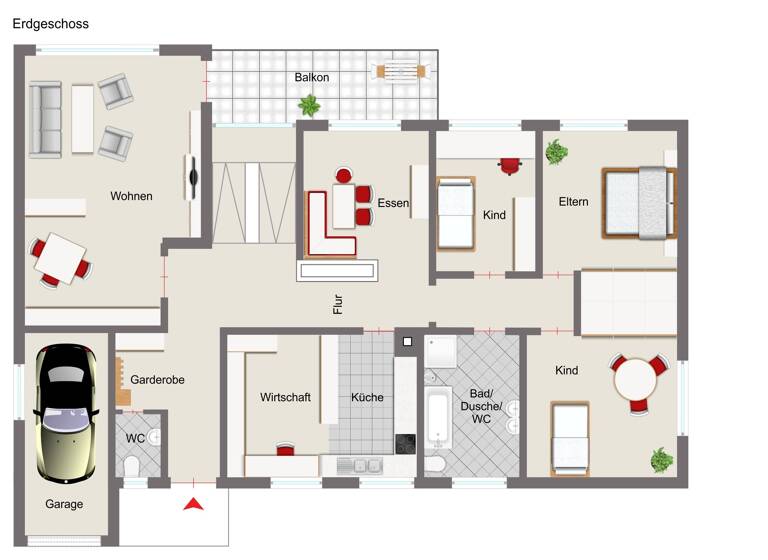 Einfamilienhaus zum Kauf 539.000 € 8 Zimmer 260 m² 1.866 m² Grundstück Sickingen Hechingen 72379