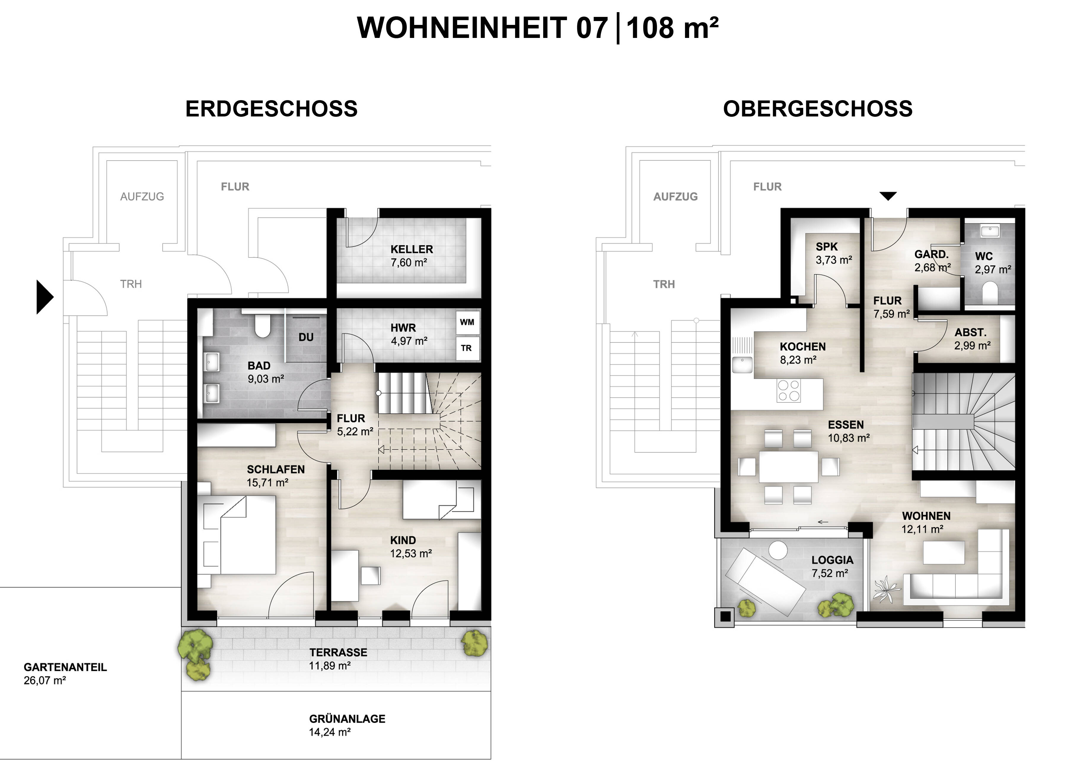 Wohnung zum Kauf provisionsfrei 398.000 € 3 Zimmer 108 m²<br/>Wohnfläche EG<br/>Geschoss ab sofort<br/>Verfügbarkeit Walldürn Walldürn 74731
