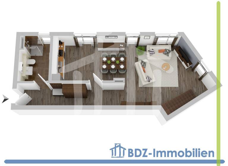 Wohnung zur Miete 2.240 € 2 Zimmer 128 m²<br/>Wohnfläche 3.<br/>Geschoss Zirndorf Zirndorf 90513