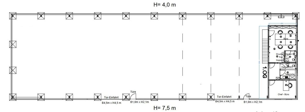 Lagerhalle zur Miete 5.135 € 700 m²<br/>Lagerfläche ab 410 m²<br/>Teilbarkeit Köfering Köfering 93096