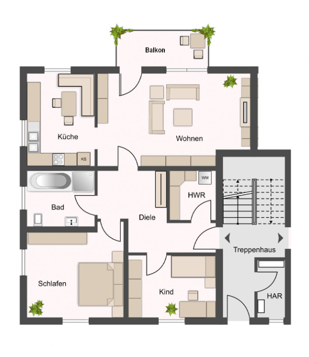 Wohnung zur Miete 985 € 3 Zimmer 88 m²<br/>Wohnfläche 1.<br/>Geschoss 01.04.2025<br/>Verfügbarkeit Krostitz Krostitz 04509