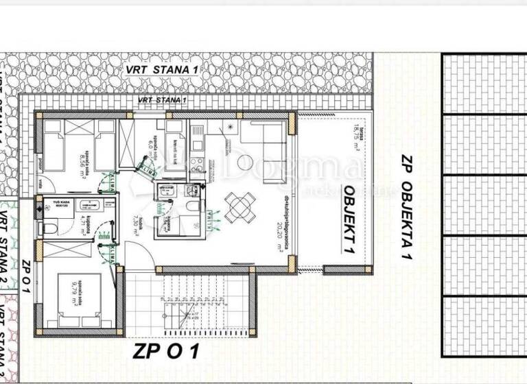 Wohnung zum Kauf 380.000 € 3 Zimmer 118 m² 3. Geschoss Vir