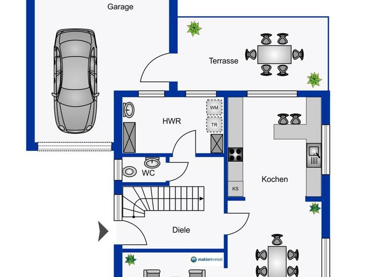 Einfamilienhaus zum Kauf 425.000 € 3 Zimmer 125 m² 601 m² Grundstück Burhafe Wittmund / Burhafe 26409