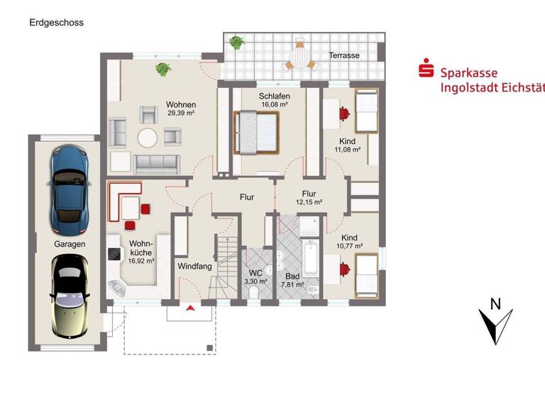Mehrfamilienhaus zum Kauf 699.000 € 7 Zimmer 180 m² 688 m² Grundstück Ingolstadt 85055
