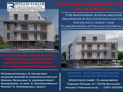 Mehrfamilienhaus zum Kauf 1 Zimmer Rohrdorf Eutingen im Gäu 72184