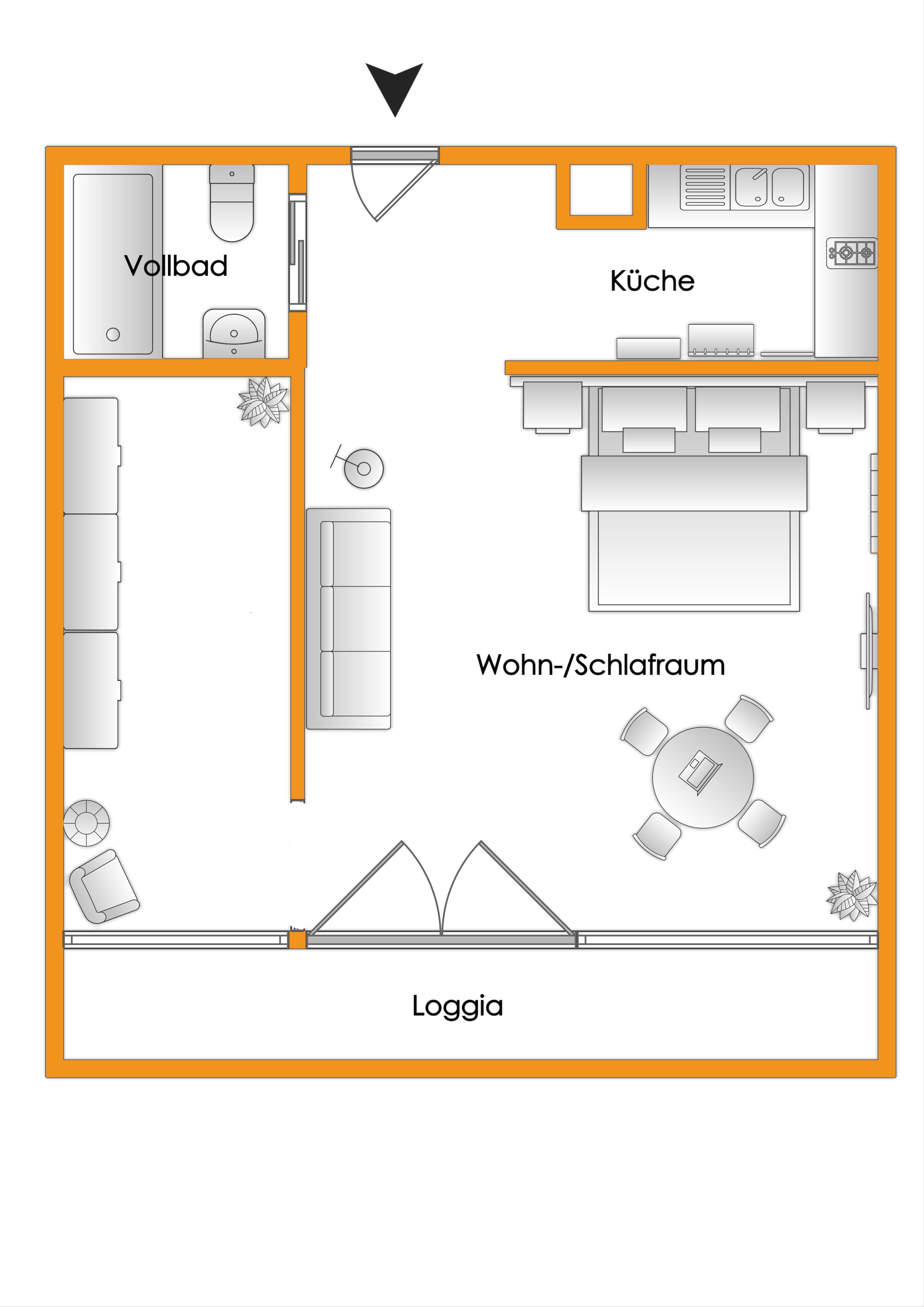 Studio zum Kauf 185.000 € 1 Zimmer 38 m²<br/>Wohnfläche 4.<br/>Geschoss Eimsbüttel Hamburg 20259