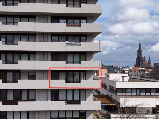 Wohnung zum Kauf 179.000 € 2 Zimmer 51,2 m² 5. Geschoss Weststadt Ulm 89077