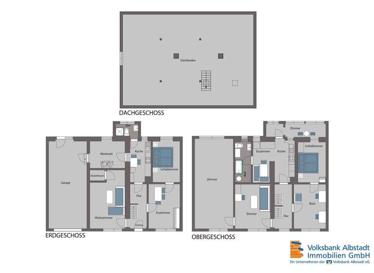 Reihenmittelhaus zum Kauf 125.000 € 6 Zimmer 119 m² 287 m² Grundstück Stetten 72510