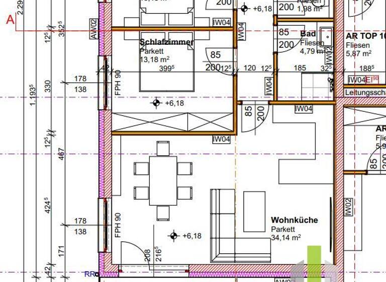 Wohnung zum Kauf - Erstbezug 352.800 € 3 Zimmer 77 m² 2. Geschoss Aigen im Ennstal 8943