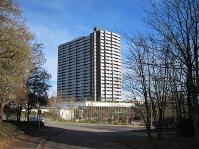 Wohnung zur Miete 795 € 2 Zimmer 61 m² 14. Geschoss Weißdornweg 14 Nord - Waldhausen - Ost Tübingen 72076